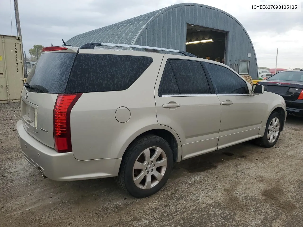 2009 Cadillac Srx VIN: 1GYEE637690105135 Lot: 75556174