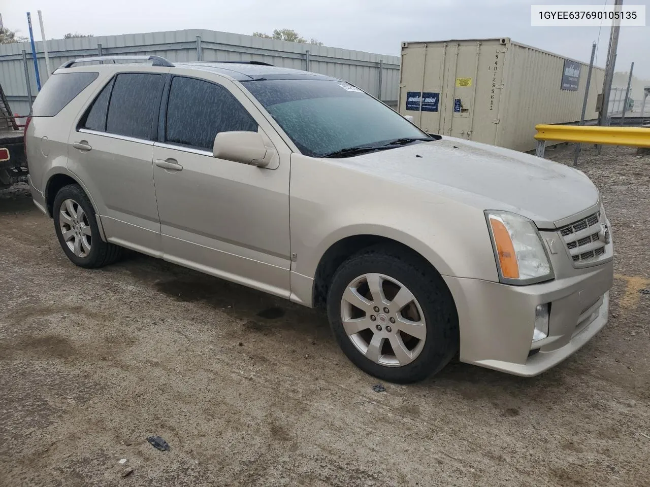 2009 Cadillac Srx VIN: 1GYEE637690105135 Lot: 75556174