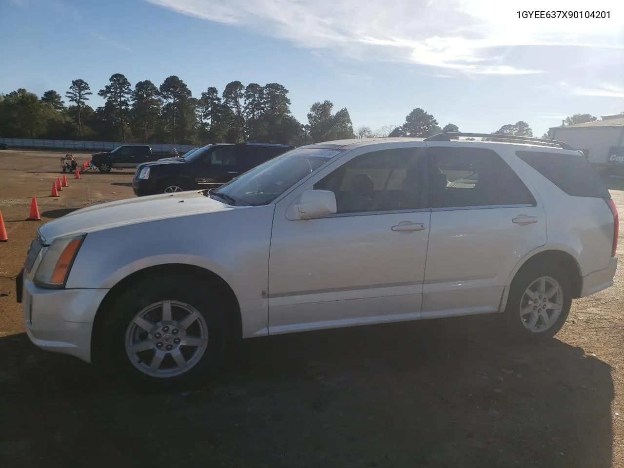 2009 Cadillac Srx VIN: 1GYEE637X90104201 Lot: 80286134