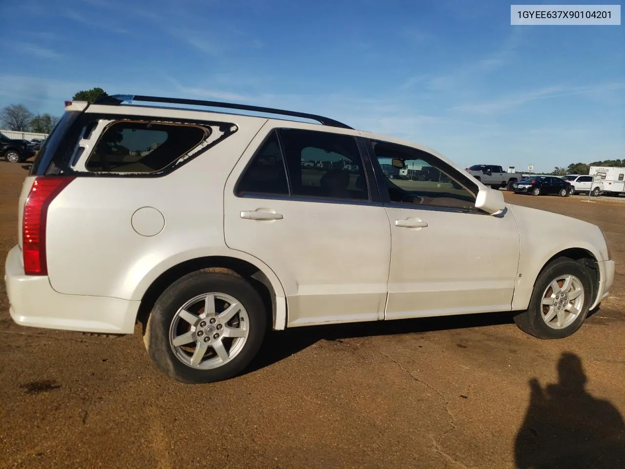 2009 Cadillac Srx VIN: 1GYEE637X90104201 Lot: 80286134