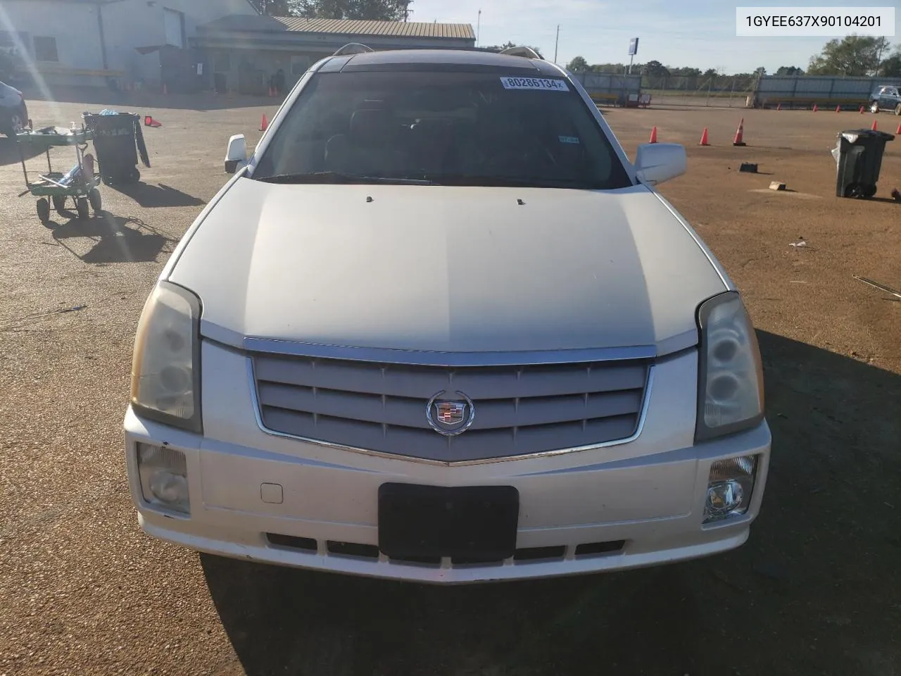 2009 Cadillac Srx VIN: 1GYEE637X90104201 Lot: 80286134