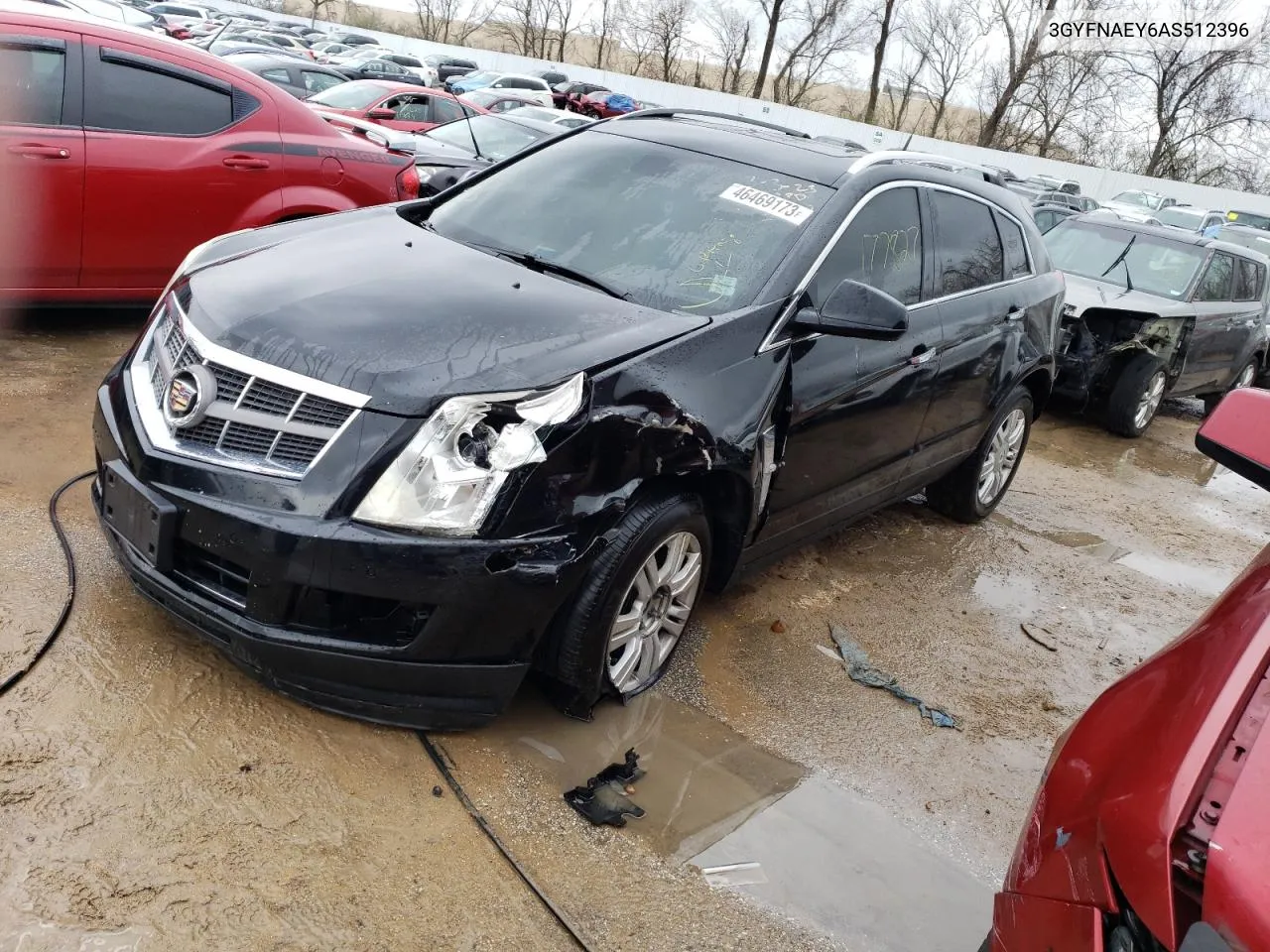 2010 Cadillac Srx Luxury Collection VIN: 3GYFNAEY6AS512396 Lot: 46469173