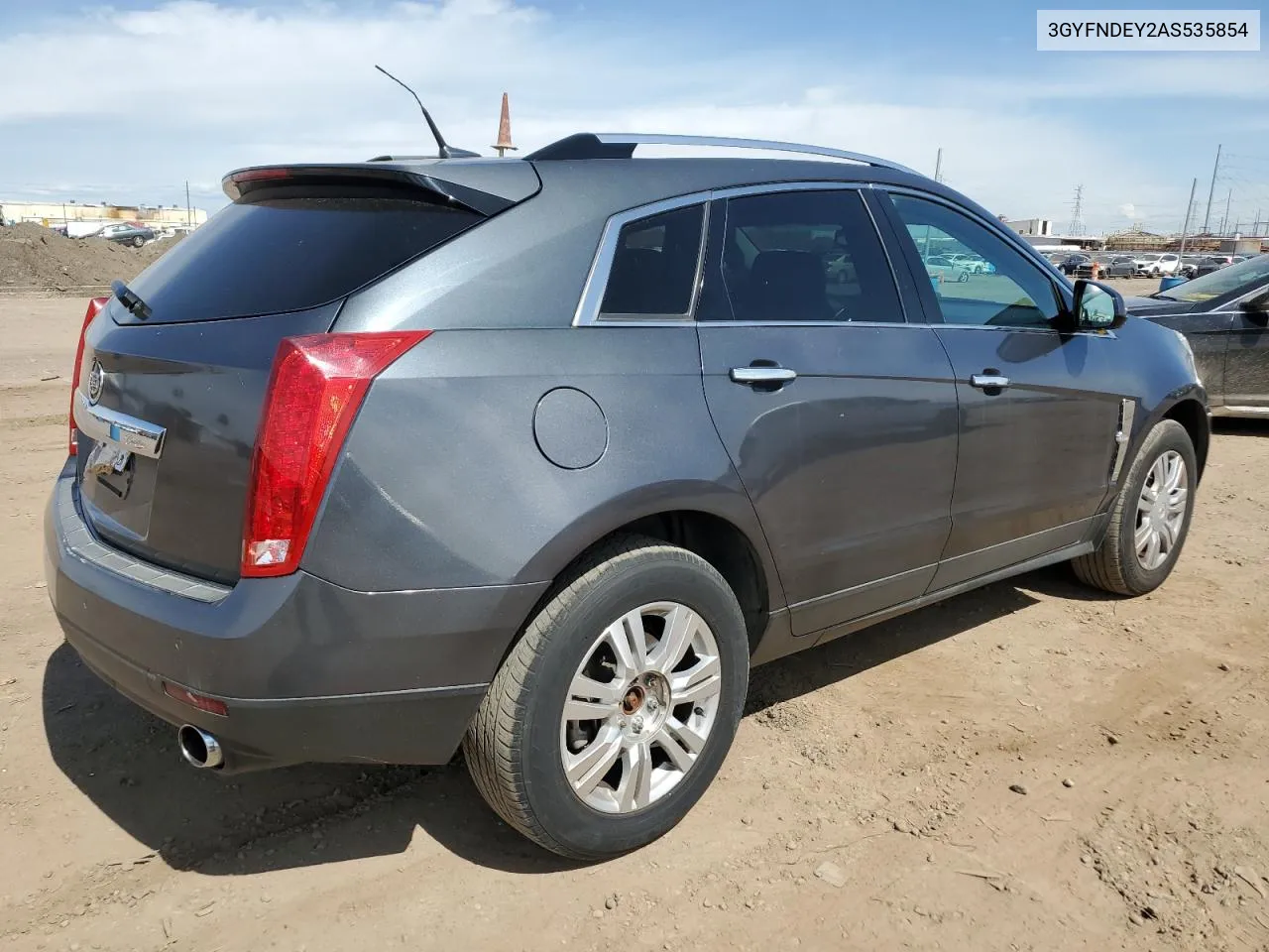 2010 Cadillac Srx Luxury Collection VIN: 3GYFNDEY2AS535854 Lot: 47172154