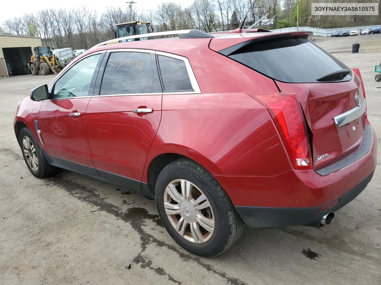 2010 Cadillac Srx Luxury Collection VIN: 3GYFNAEY3AS610575 Lot: 50305454