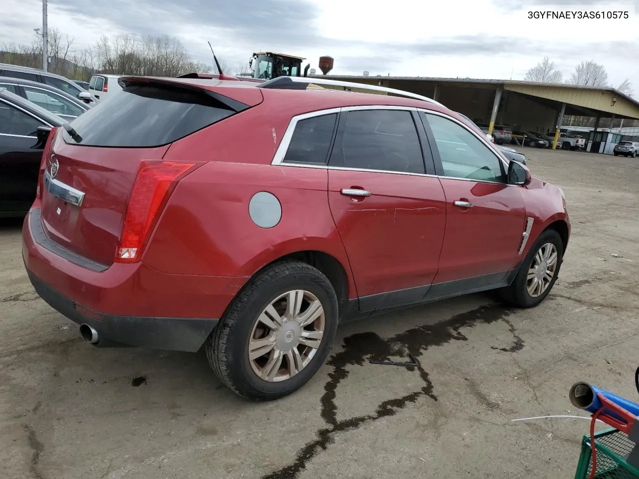 3GYFNAEY3AS610575 2010 Cadillac Srx Luxury Collection