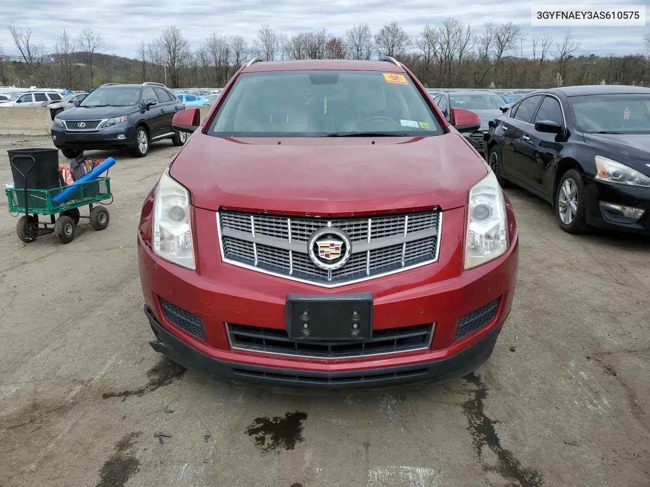 3GYFNAEY3AS610575 2010 Cadillac Srx Luxury Collection