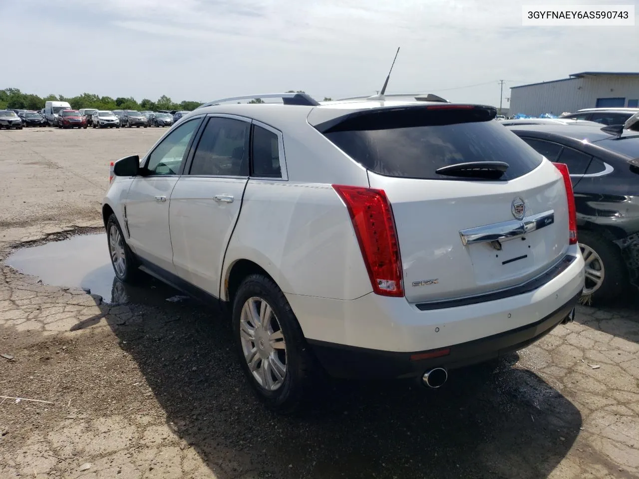 3GYFNAEY6AS590743 2010 Cadillac Srx Luxury Collection