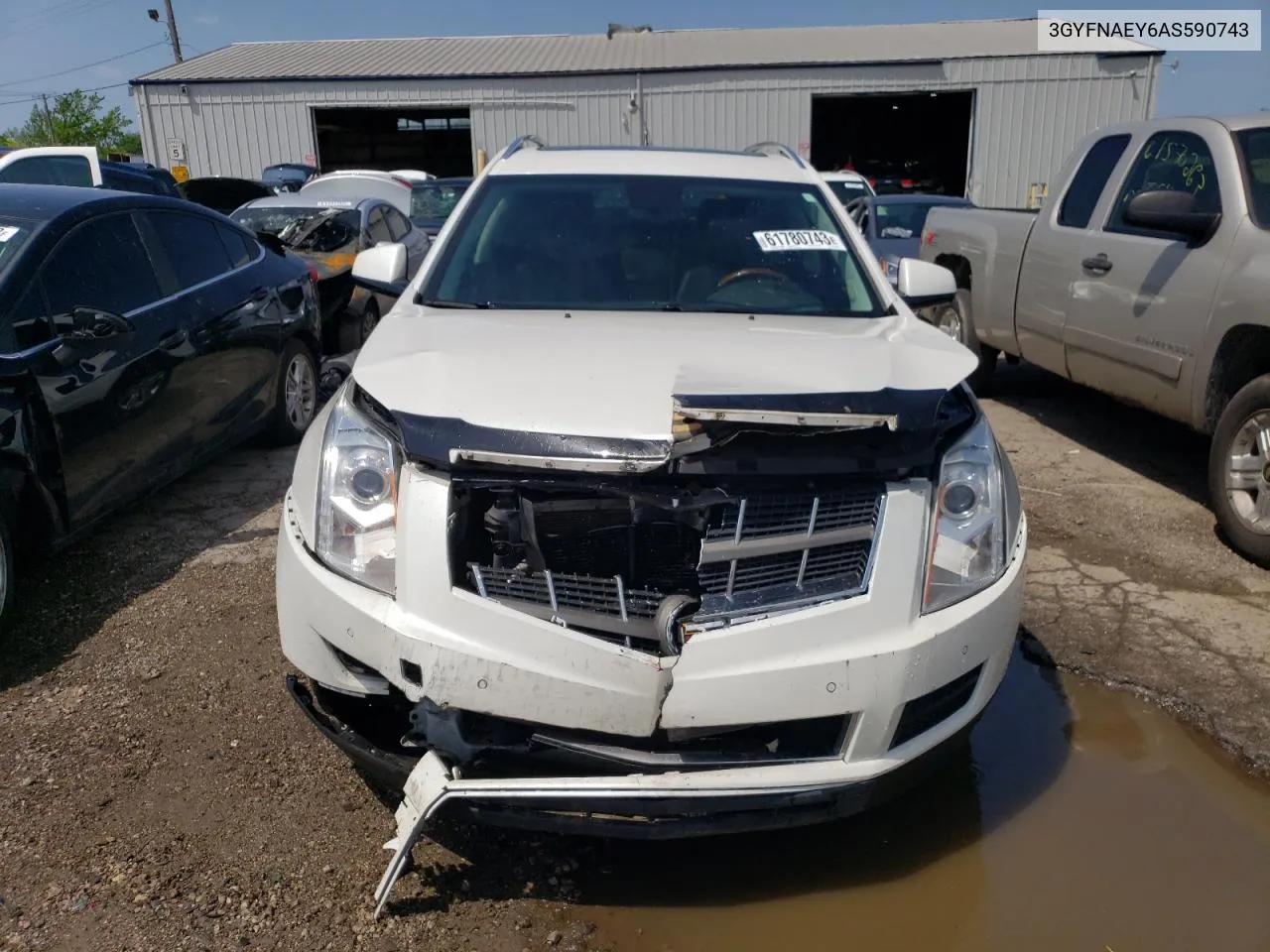 2010 Cadillac Srx Luxury Collection VIN: 3GYFNAEY6AS590743 Lot: 61780743