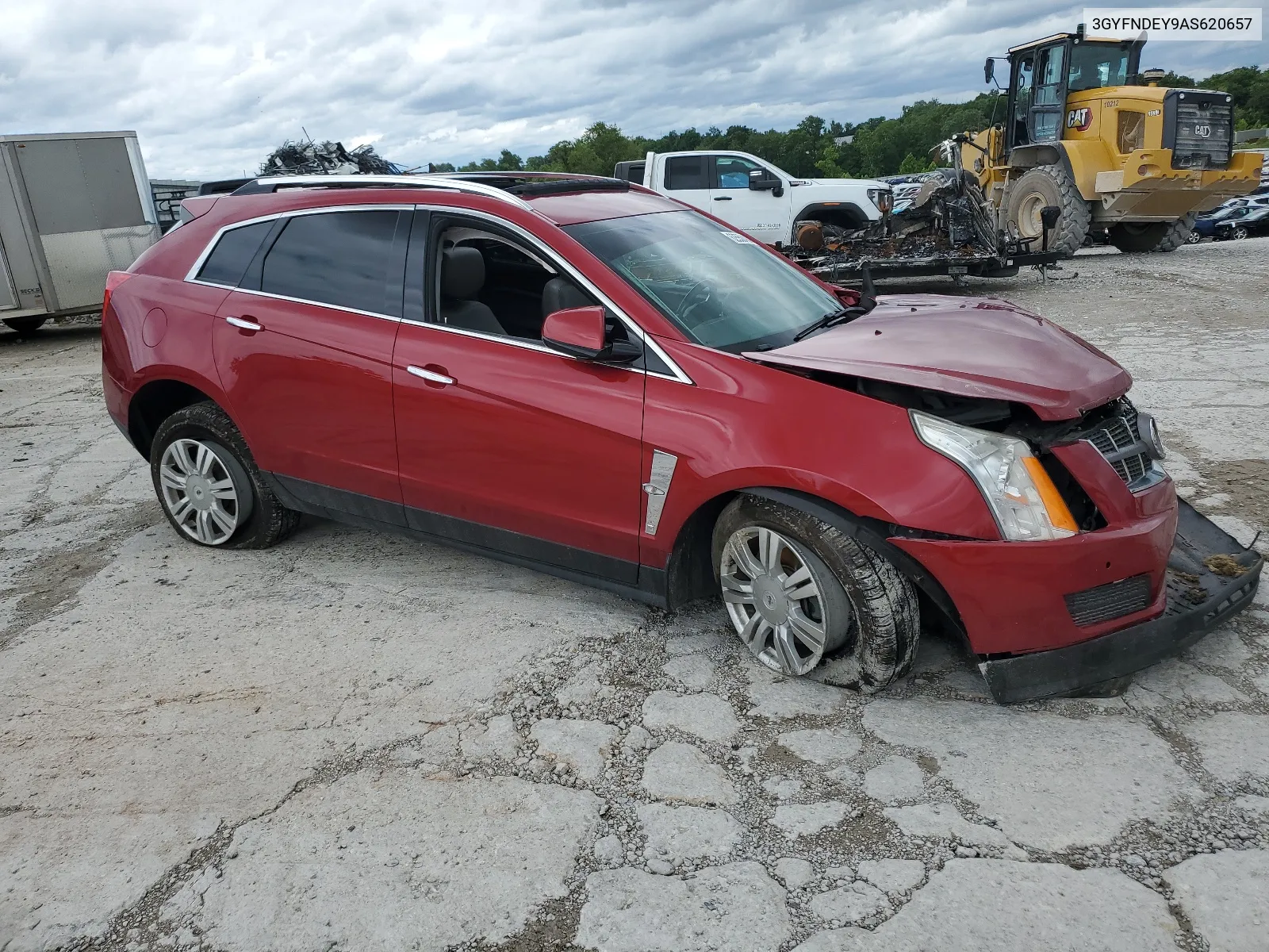 2010 Cadillac Srx Luxury Collection VIN: 3GYFNDEY9AS620657 Lot: 62550484