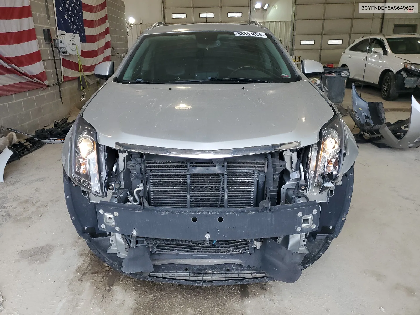 3GYFNDEY6AS649629 2010 Cadillac Srx Luxury Collection