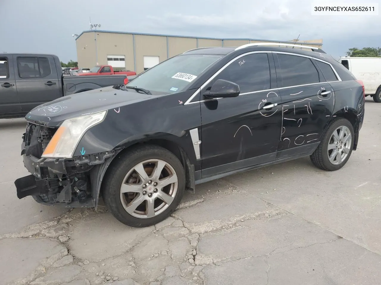 2010 Cadillac Srx Premium Collection VIN: 3GYFNCEYXAS652611 Lot: 63660134