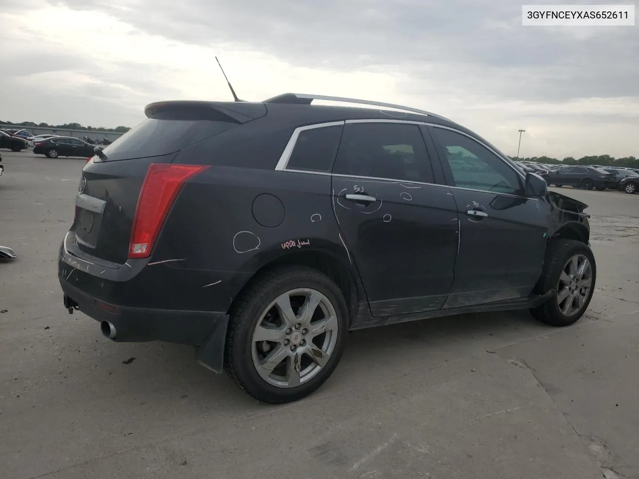 3GYFNCEYXAS652611 2010 Cadillac Srx Premium Collection