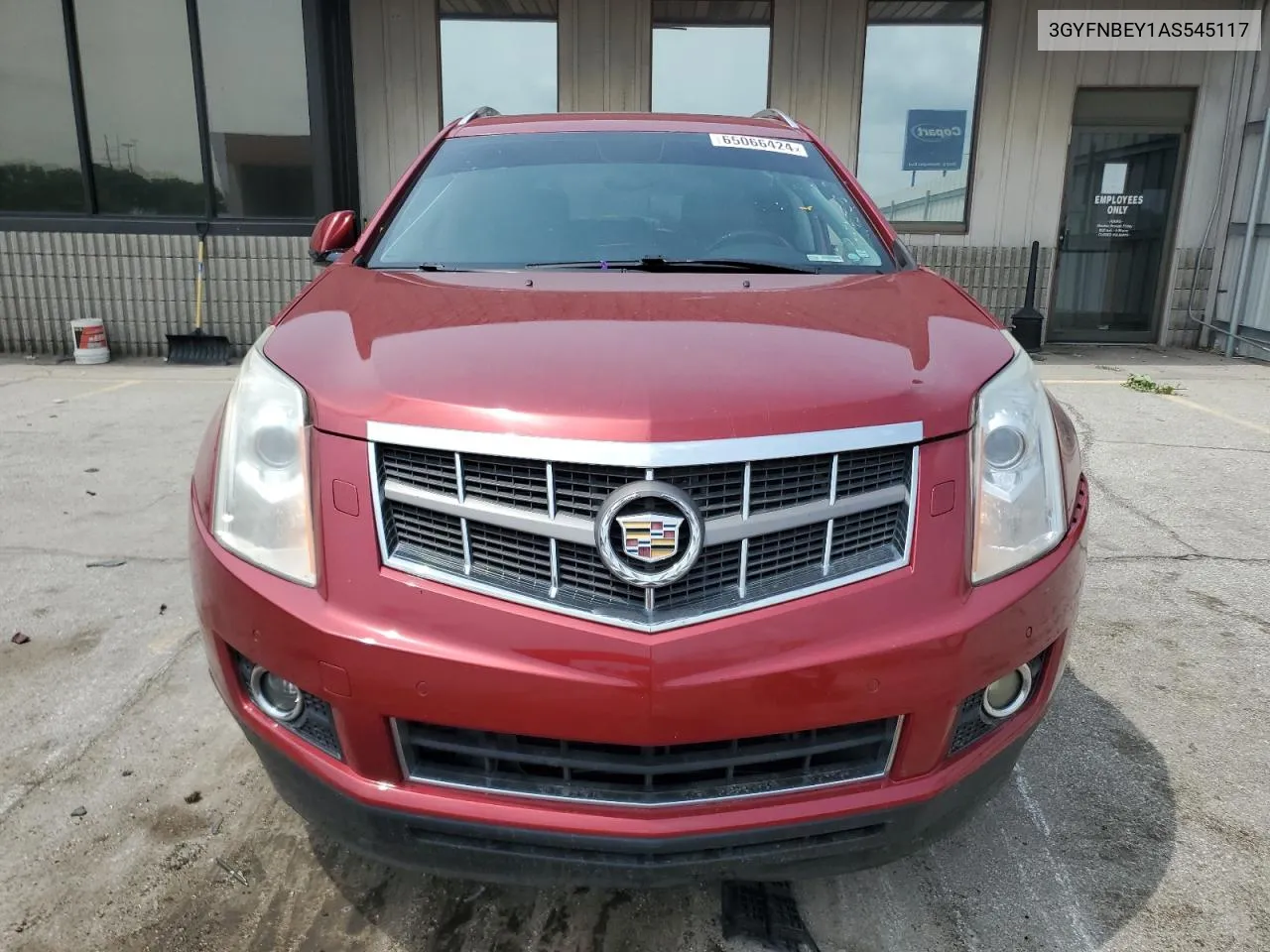 2010 Cadillac Srx Performance Collection VIN: 3GYFNBEY1AS545117 Lot: 65066424