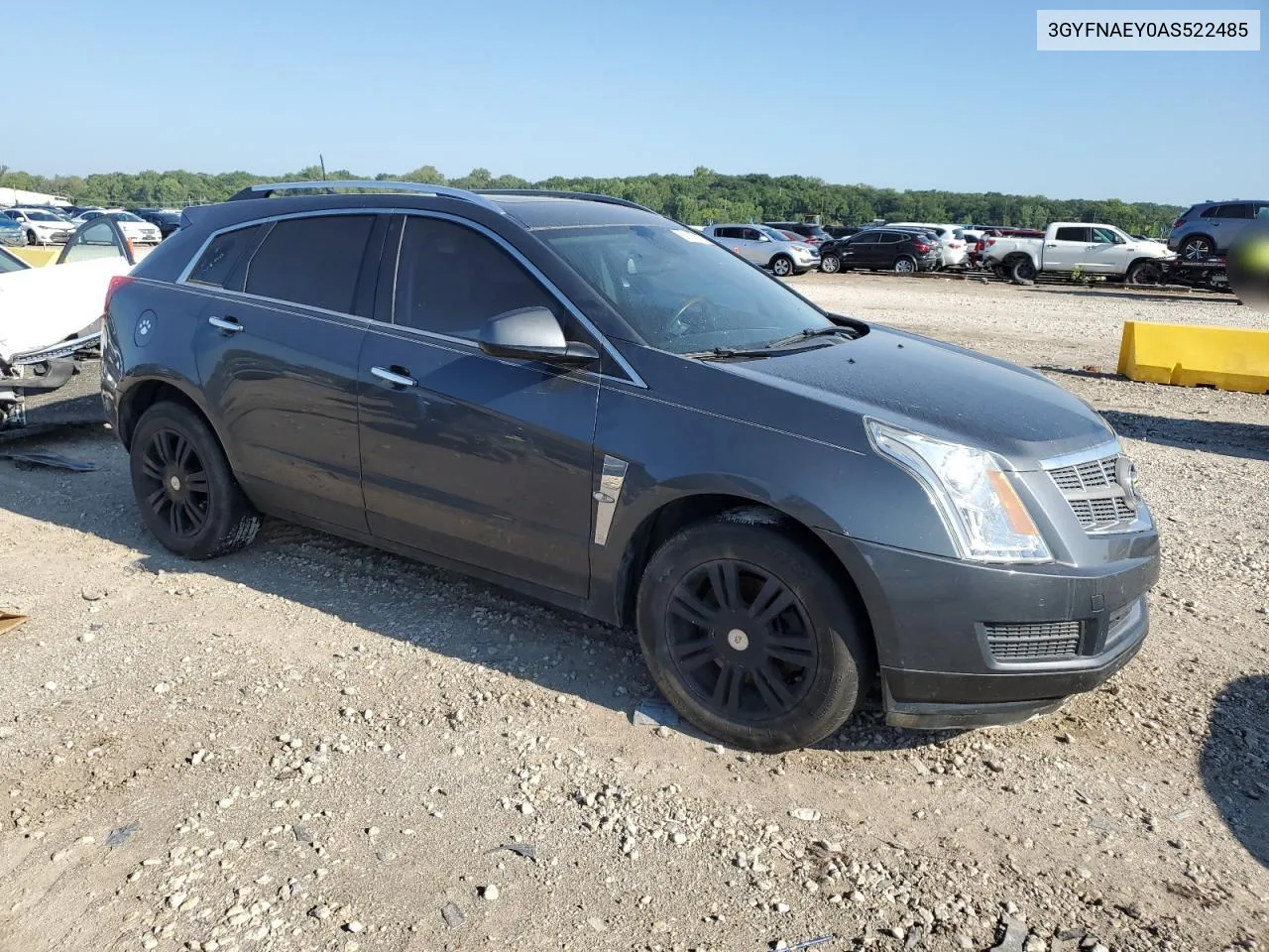 2010 Cadillac Srx Luxury Collection VIN: 3GYFNAEY0AS522485 Lot: 65710954