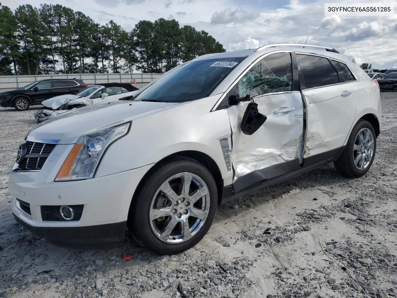 2010 Cadillac Srx Premium Collection VIN: 3GYFNCEY6AS561285 Lot: 66223784