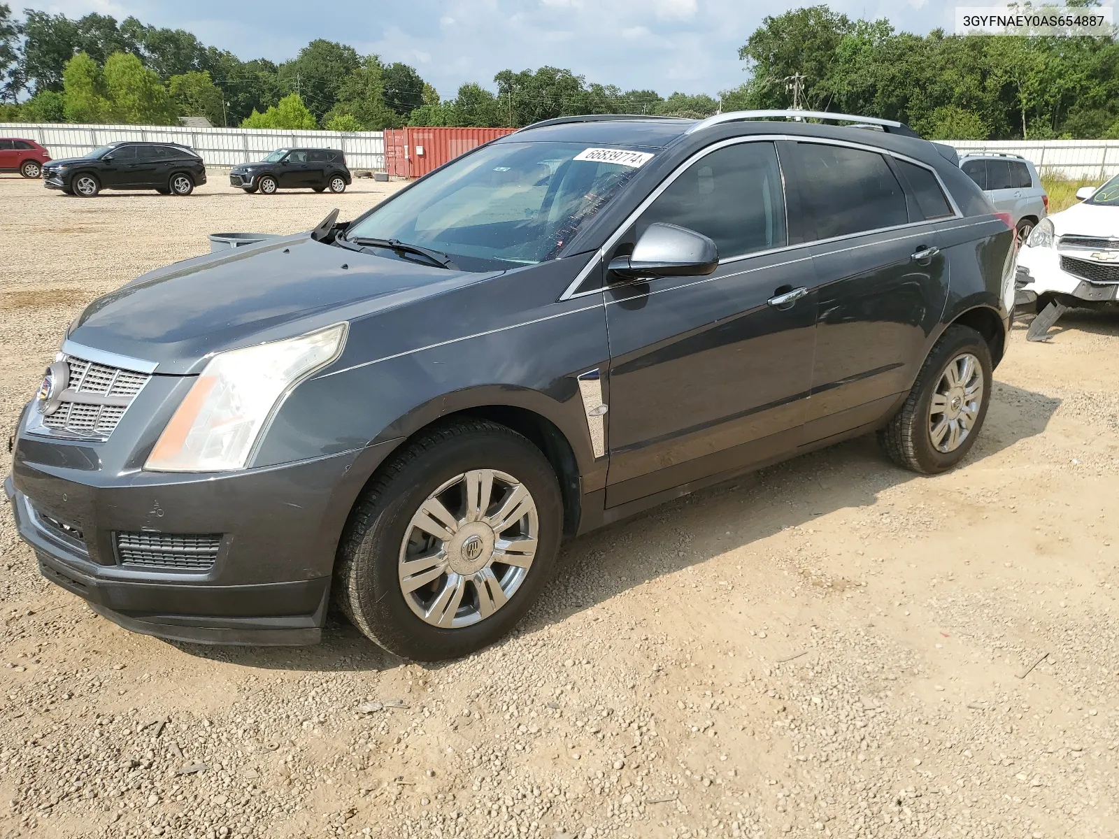 3GYFNAEY0AS654887 2010 Cadillac Srx Luxury Collection