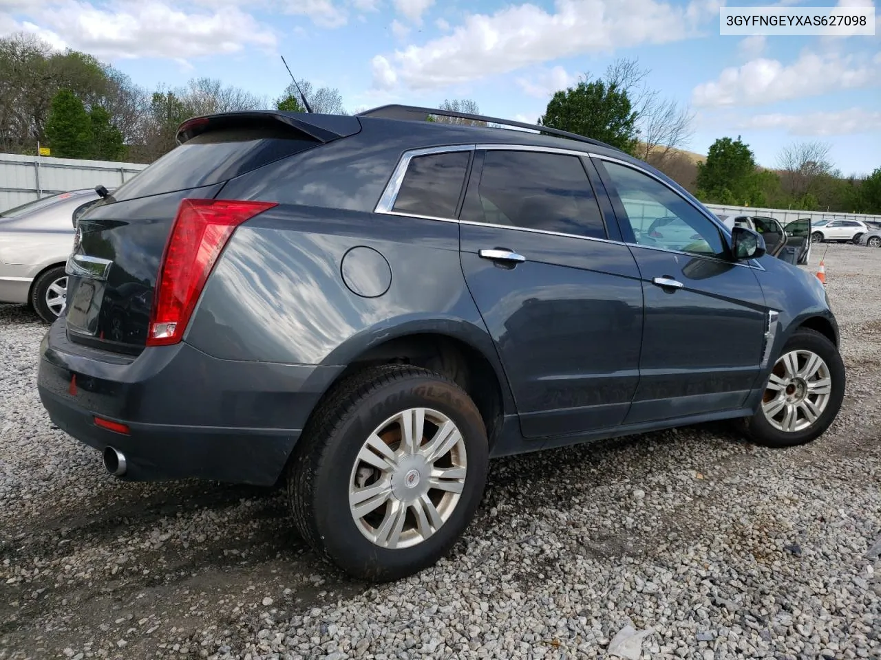 2010 Cadillac Srx VIN: 3GYFNGEYXAS627098 Lot: 67817034