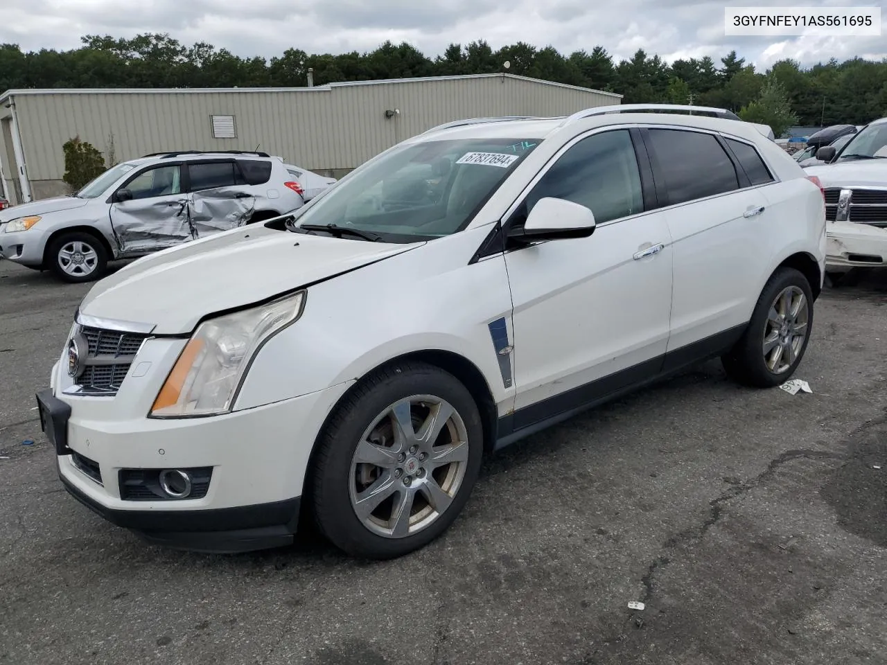 3GYFNFEY1AS561695 2010 Cadillac Srx Premium Collection