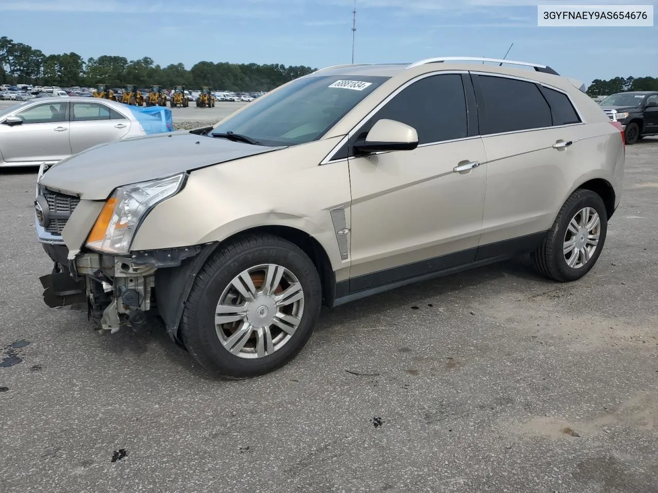 2010 Cadillac Srx Luxury Collection VIN: 3GYFNAEY9AS654676 Lot: 68881834