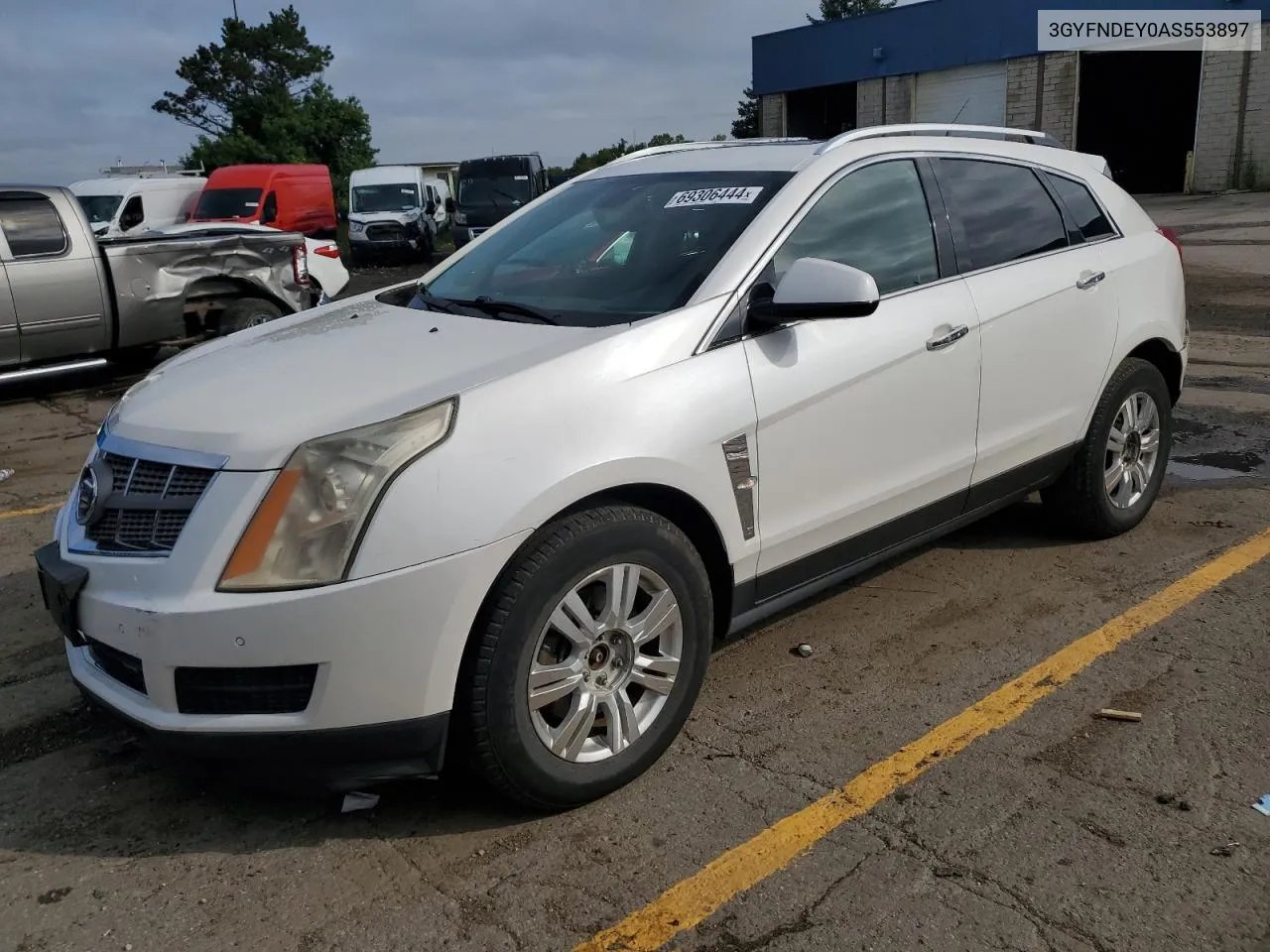 2010 Cadillac Srx Luxury Collection VIN: 3GYFNDEY0AS553897 Lot: 69306444