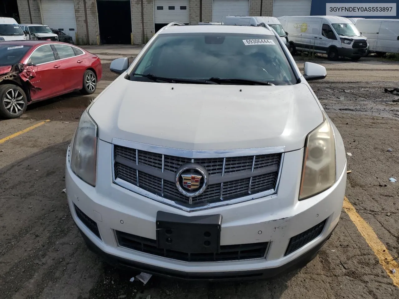 3GYFNDEY0AS553897 2010 Cadillac Srx Luxury Collection