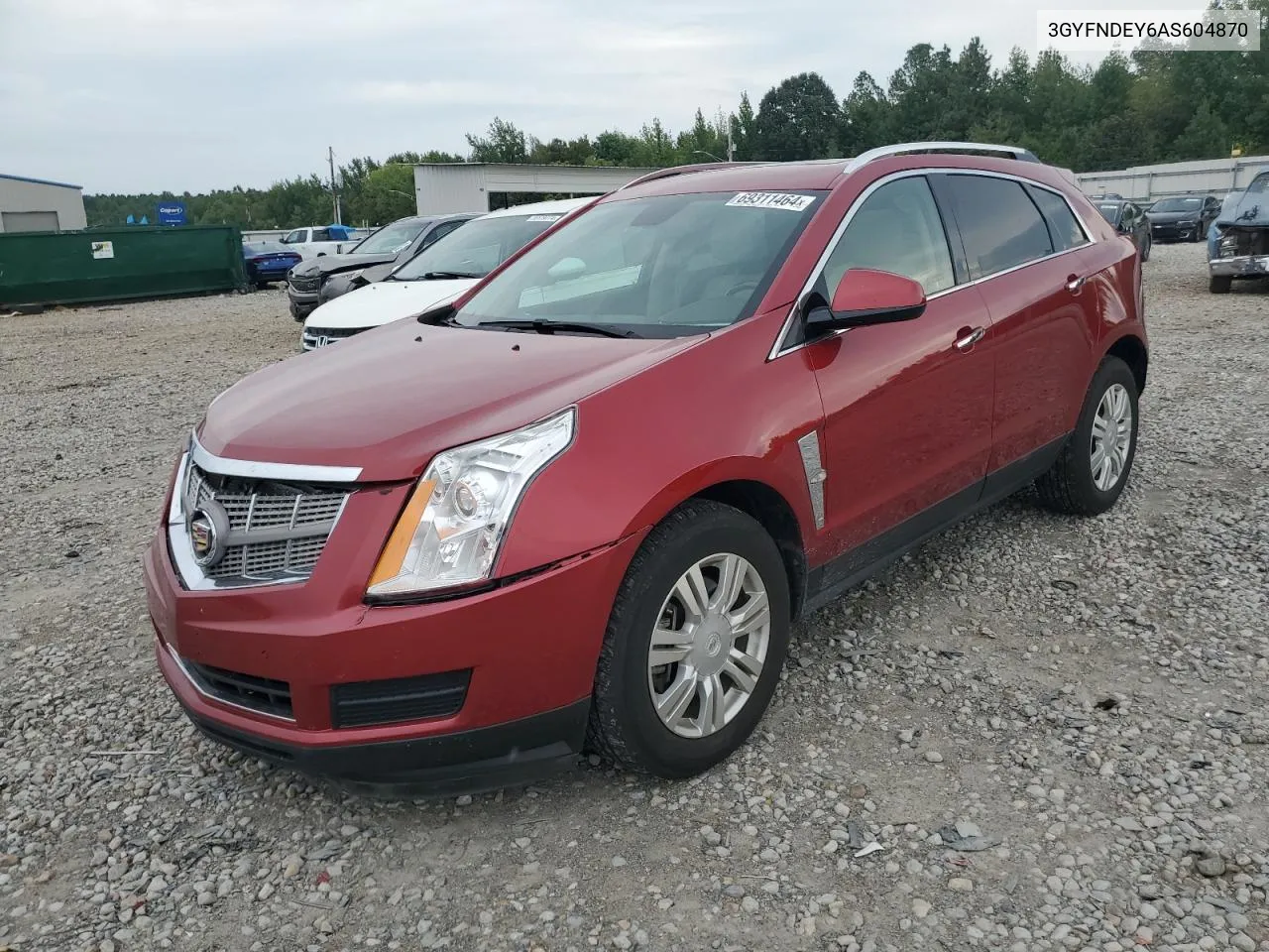 2010 Cadillac Srx Luxury Collection VIN: 3GYFNDEY6AS604870 Lot: 69311464