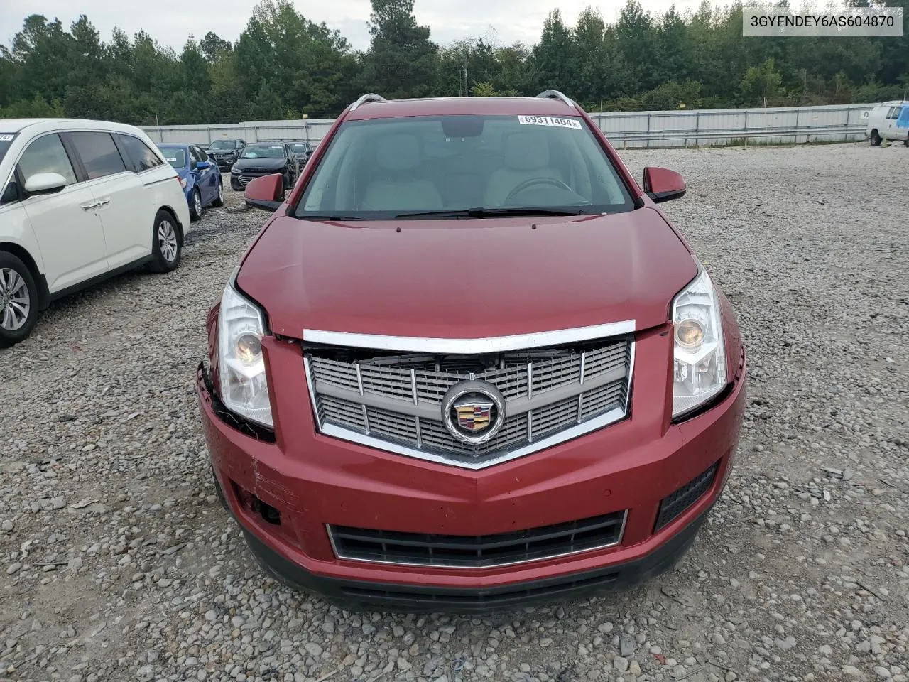 2010 Cadillac Srx Luxury Collection VIN: 3GYFNDEY6AS604870 Lot: 69311464