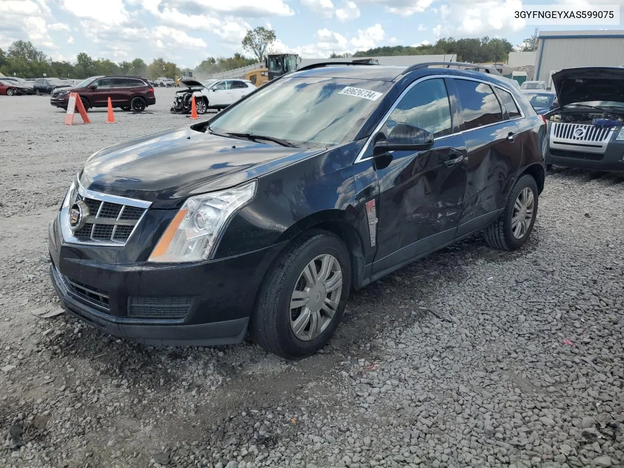 2010 Cadillac Srx VIN: 3GYFNGEYXAS599075 Lot: 69626734