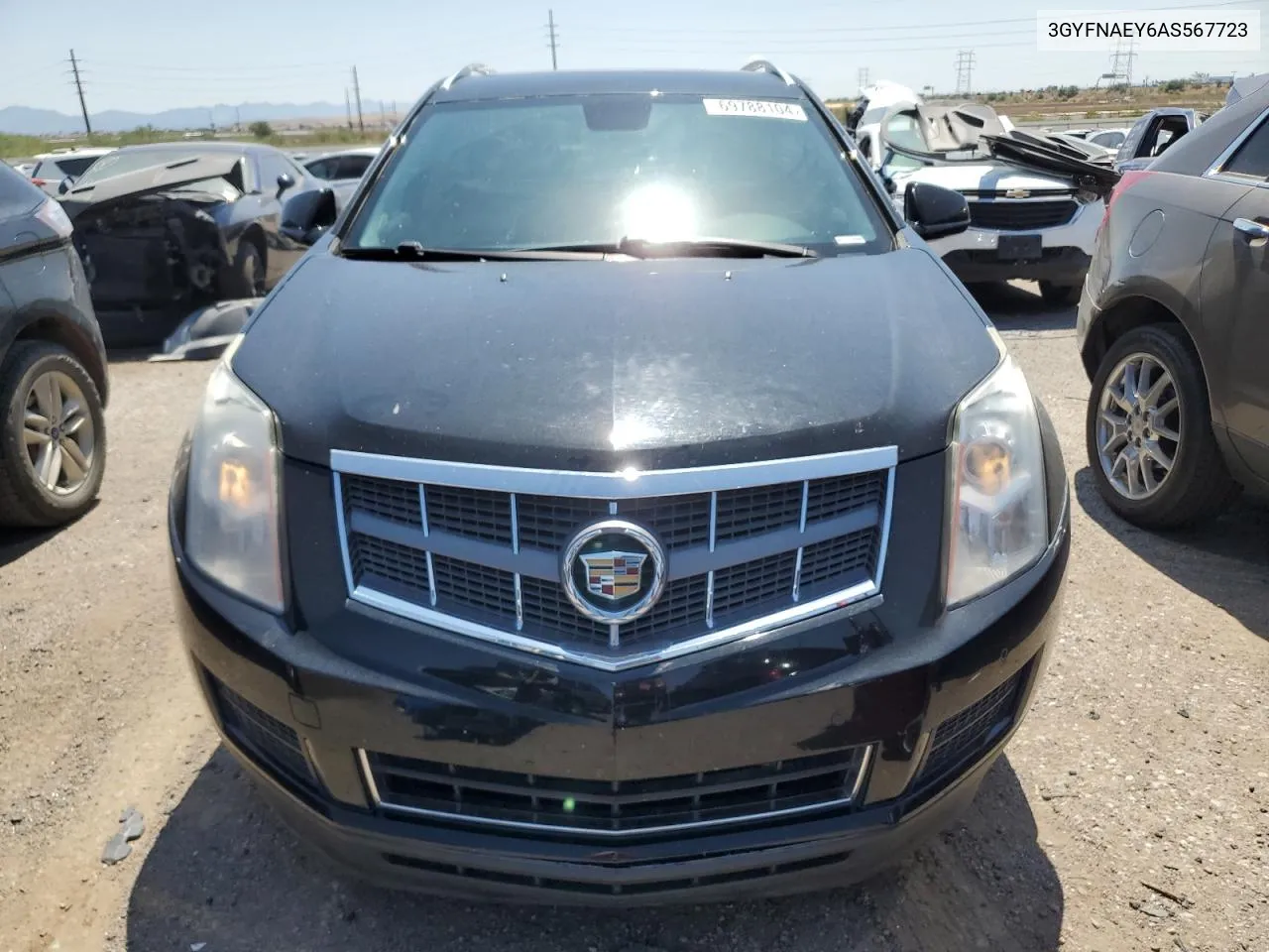 2010 Cadillac Srx Luxury Collection VIN: 3GYFNAEY6AS567723 Lot: 69788104