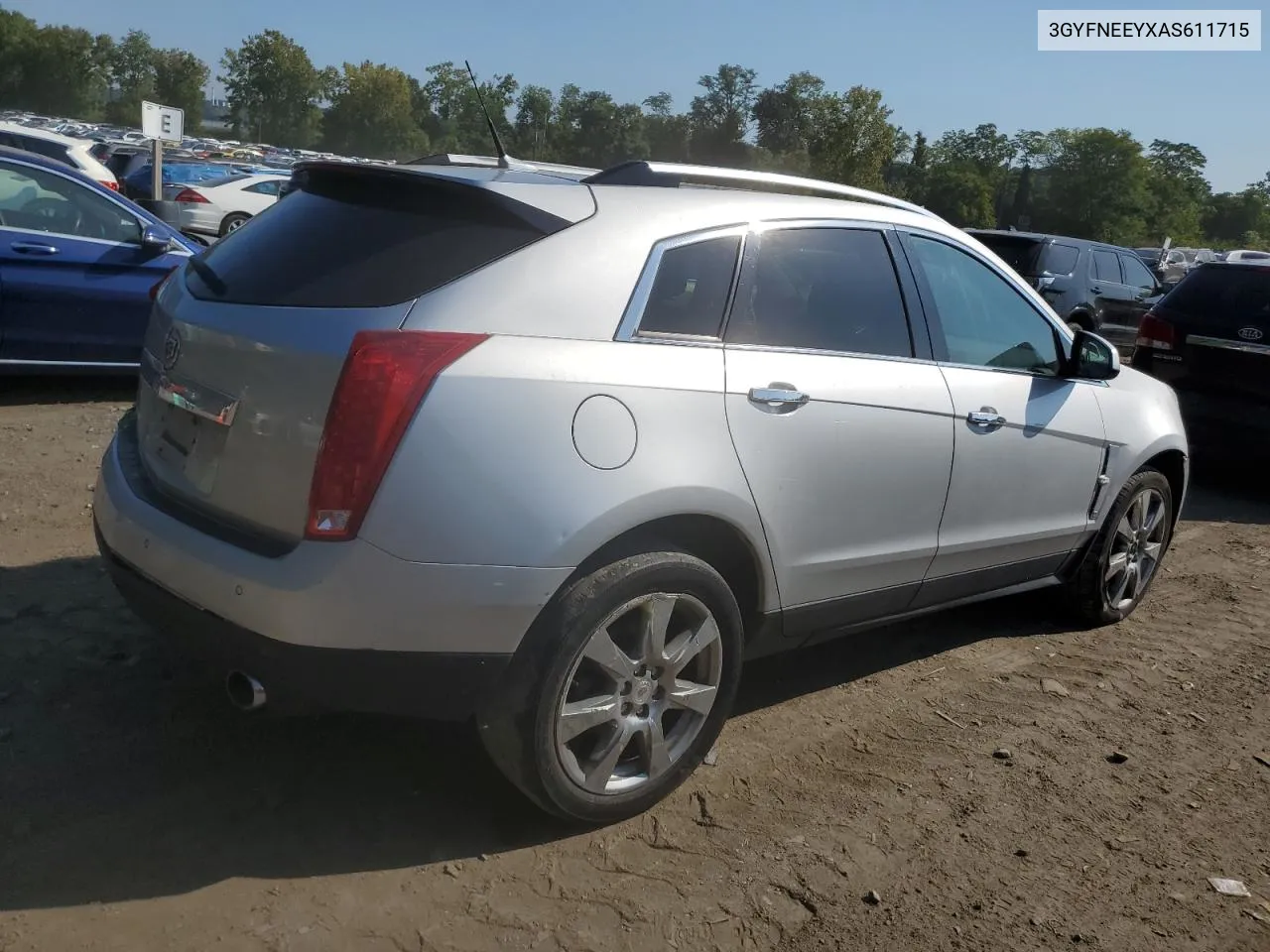 2010 Cadillac Srx Performance Collection VIN: 3GYFNEEYXAS611715 Lot: 69831054