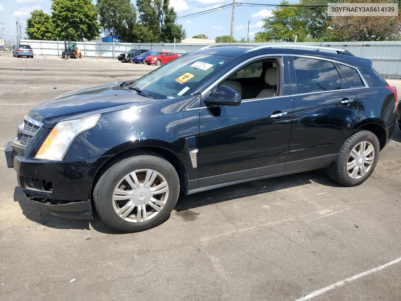 2010 Cadillac Srx Luxury Collection VIN: 3GYFNAEY3AS614139 Lot: 70223314