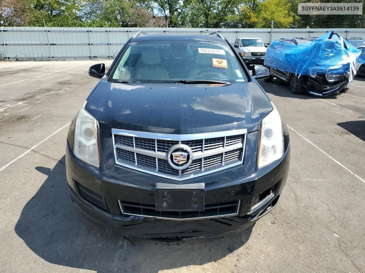 2010 Cadillac Srx Luxury Collection VIN: 3GYFNAEY3AS614139 Lot: 70223314