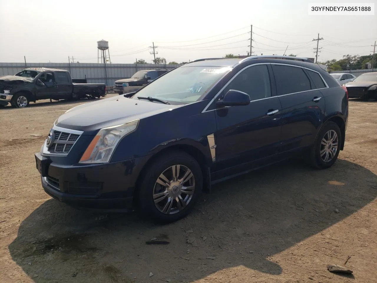 3GYFNDEY7AS651888 2010 Cadillac Srx Luxury Collection