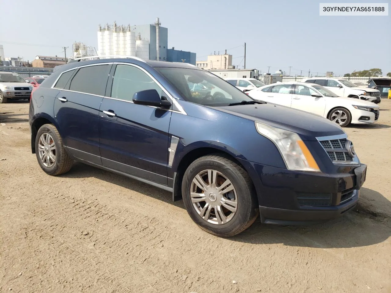 3GYFNDEY7AS651888 2010 Cadillac Srx Luxury Collection