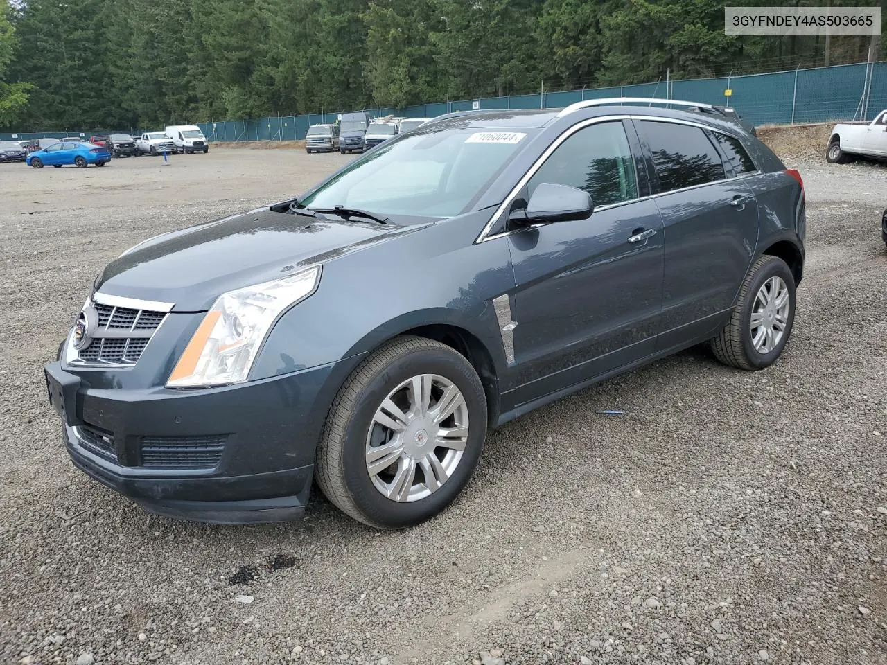 2010 Cadillac Srx Luxury Collection VIN: 3GYFNDEY4AS503665 Lot: 71060044