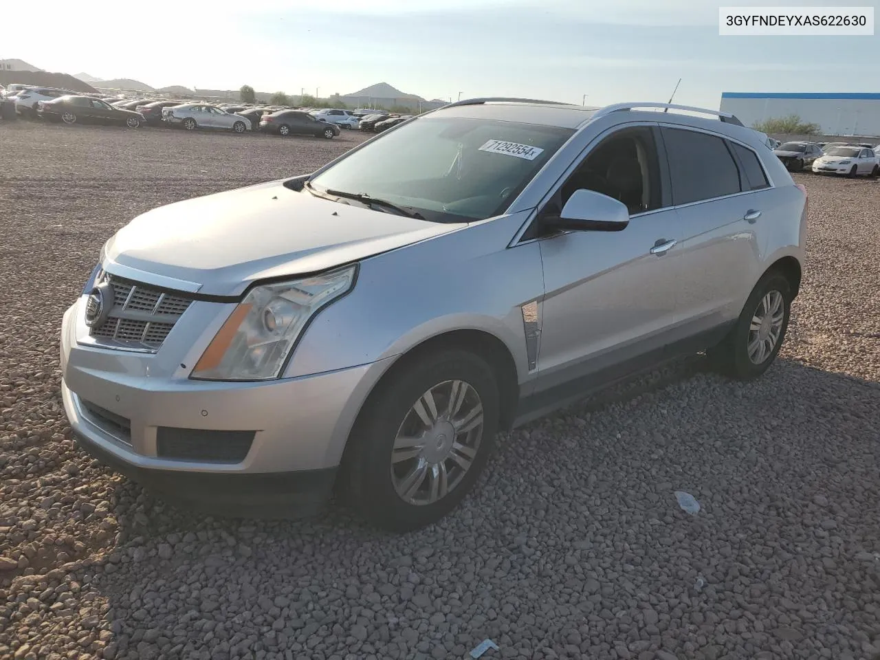 2010 Cadillac Srx Luxury Collection VIN: 3GYFNDEYXAS622630 Lot: 71292554