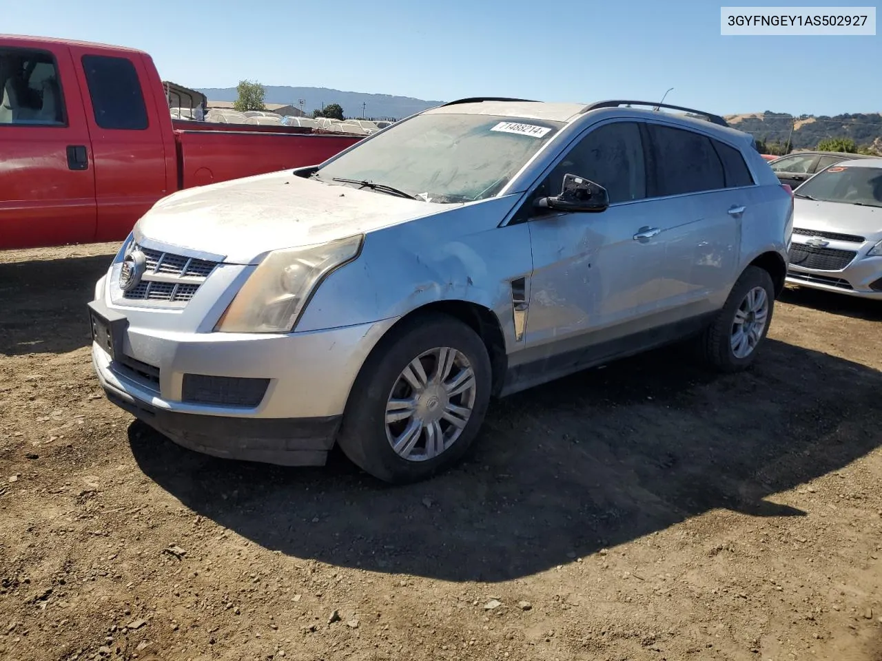 2010 Cadillac Srx VIN: 3GYFNGEY1AS502927 Lot: 71488214