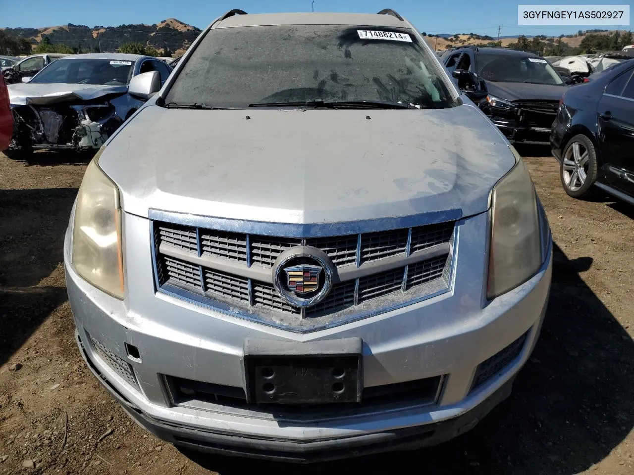 2010 Cadillac Srx VIN: 3GYFNGEY1AS502927 Lot: 71488214