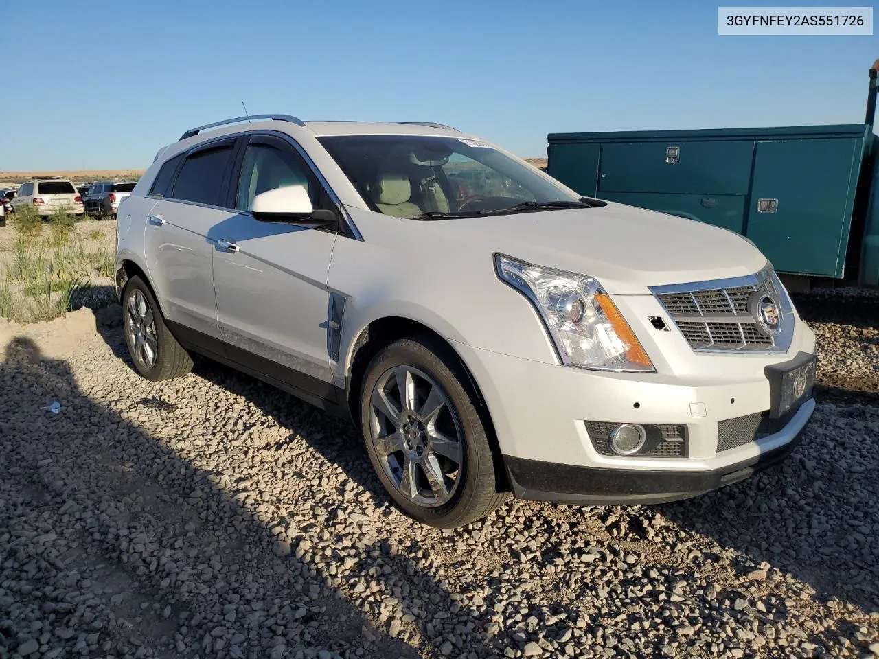 2010 Cadillac Srx Premium Collection VIN: 3GYFNFEY2AS551726 Lot: 71620694