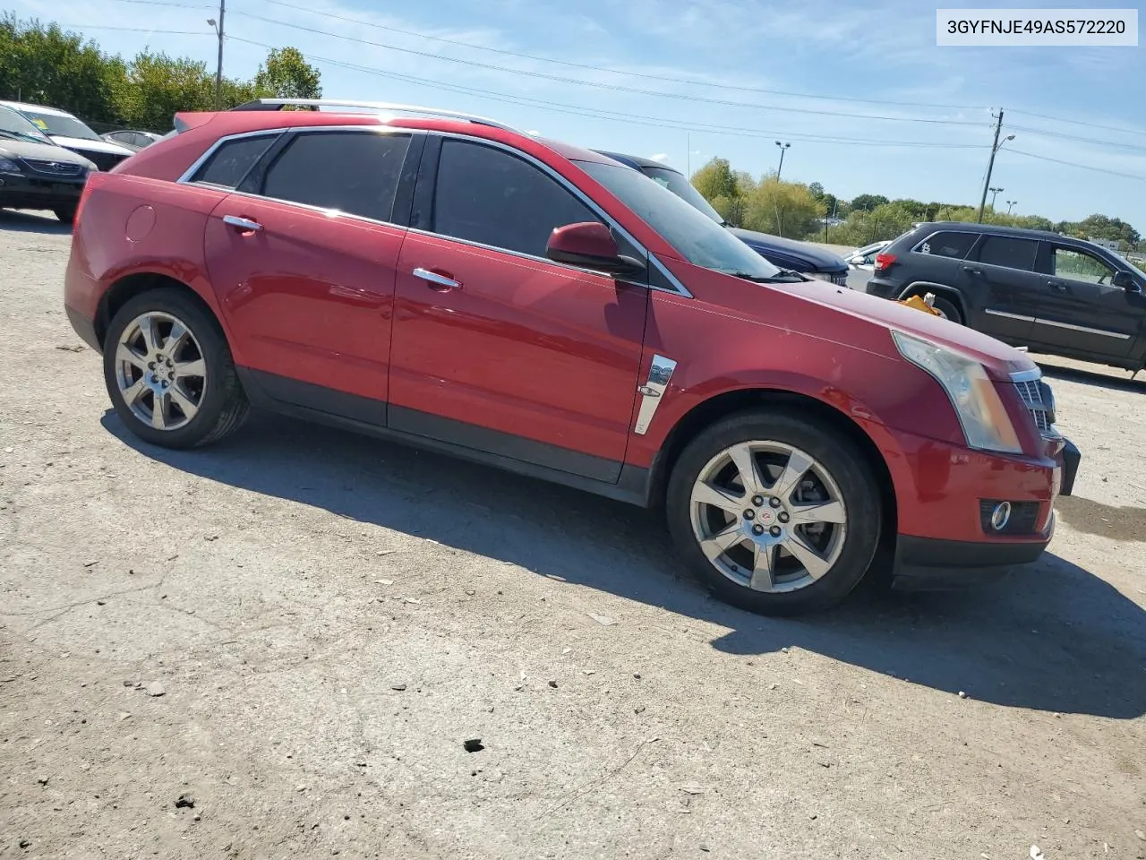 2010 Cadillac Srx Performance Collection VIN: 3GYFNJE49AS572220 Lot: 71650574