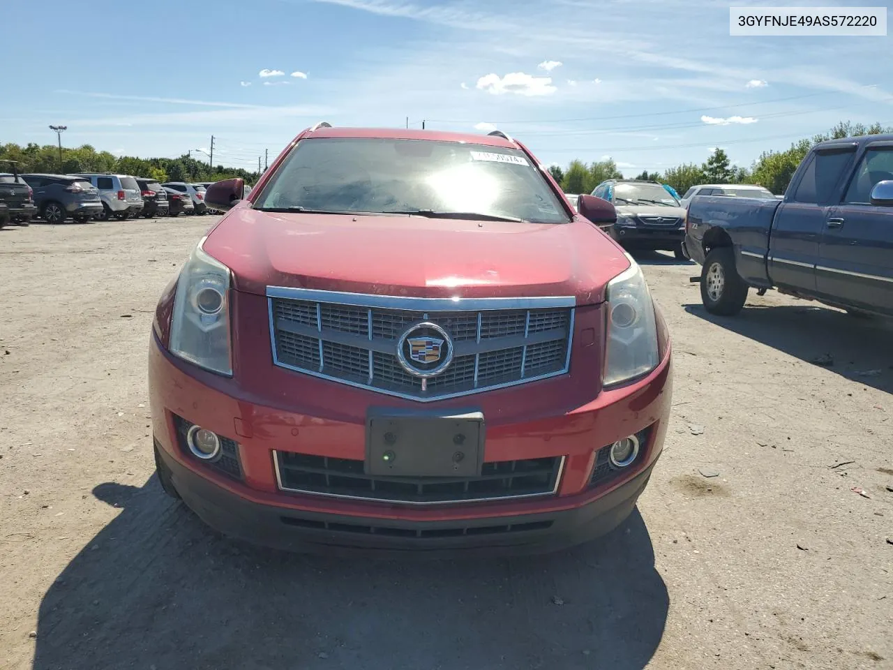 2010 Cadillac Srx Performance Collection VIN: 3GYFNJE49AS572220 Lot: 71650574