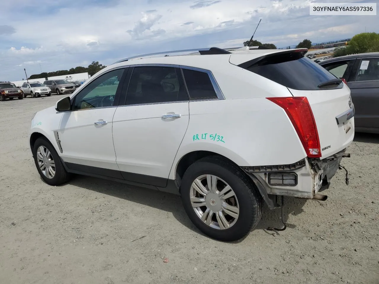 2010 Cadillac Srx Luxury Collection VIN: 3GYFNAEY6AS597336 Lot: 71907674