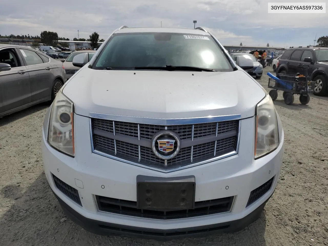 2010 Cadillac Srx Luxury Collection VIN: 3GYFNAEY6AS597336 Lot: 71907674