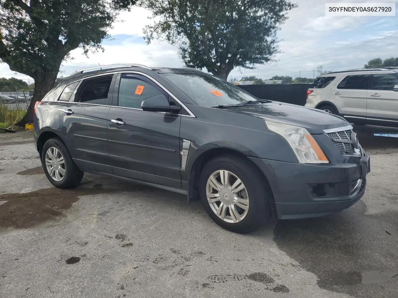 2010 Cadillac Srx Luxury Collection VIN: 3GYFNDEY0AS627920 Lot: 72053594