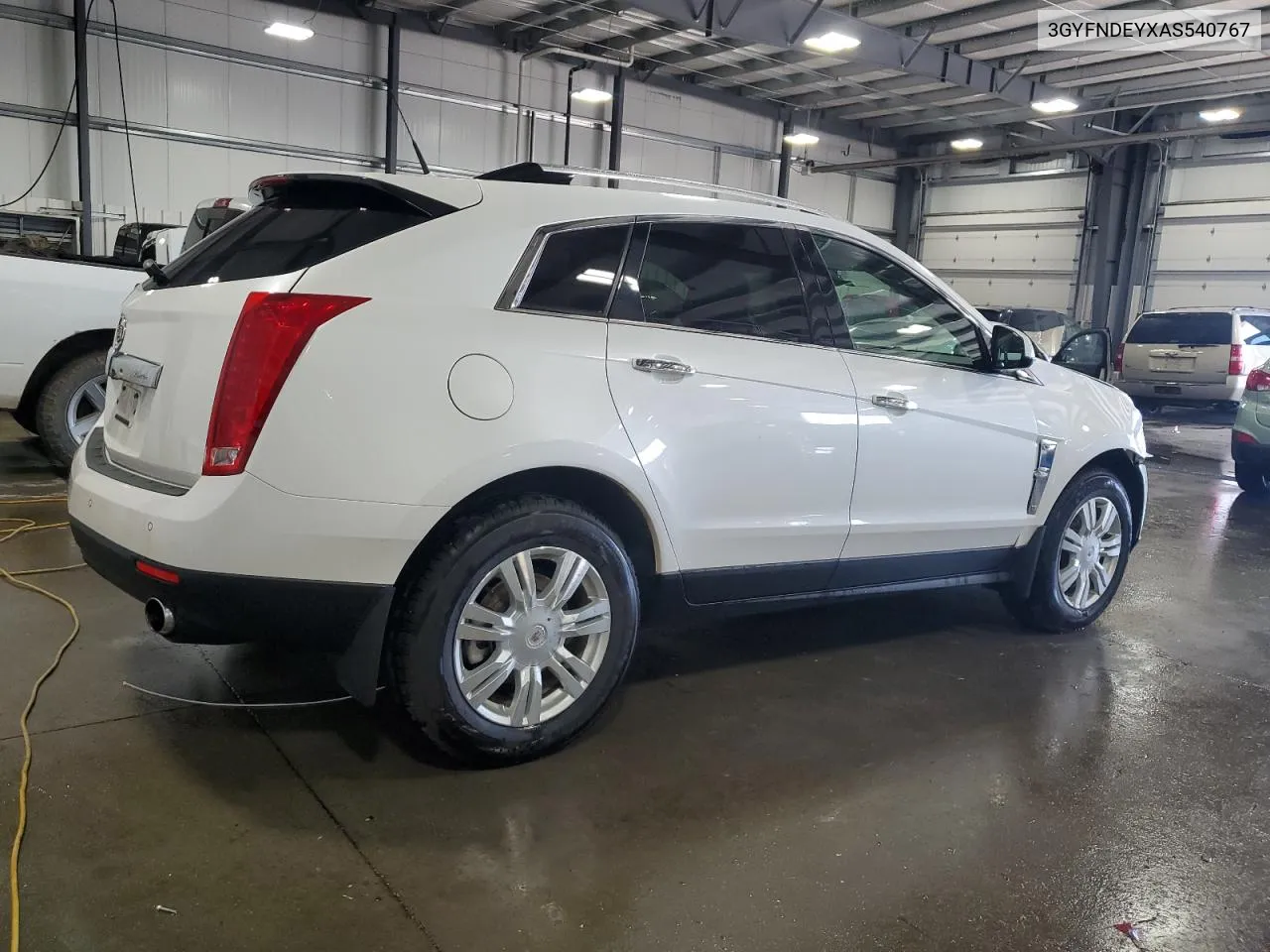 3GYFNDEYXAS540767 2010 Cadillac Srx Luxury Collection