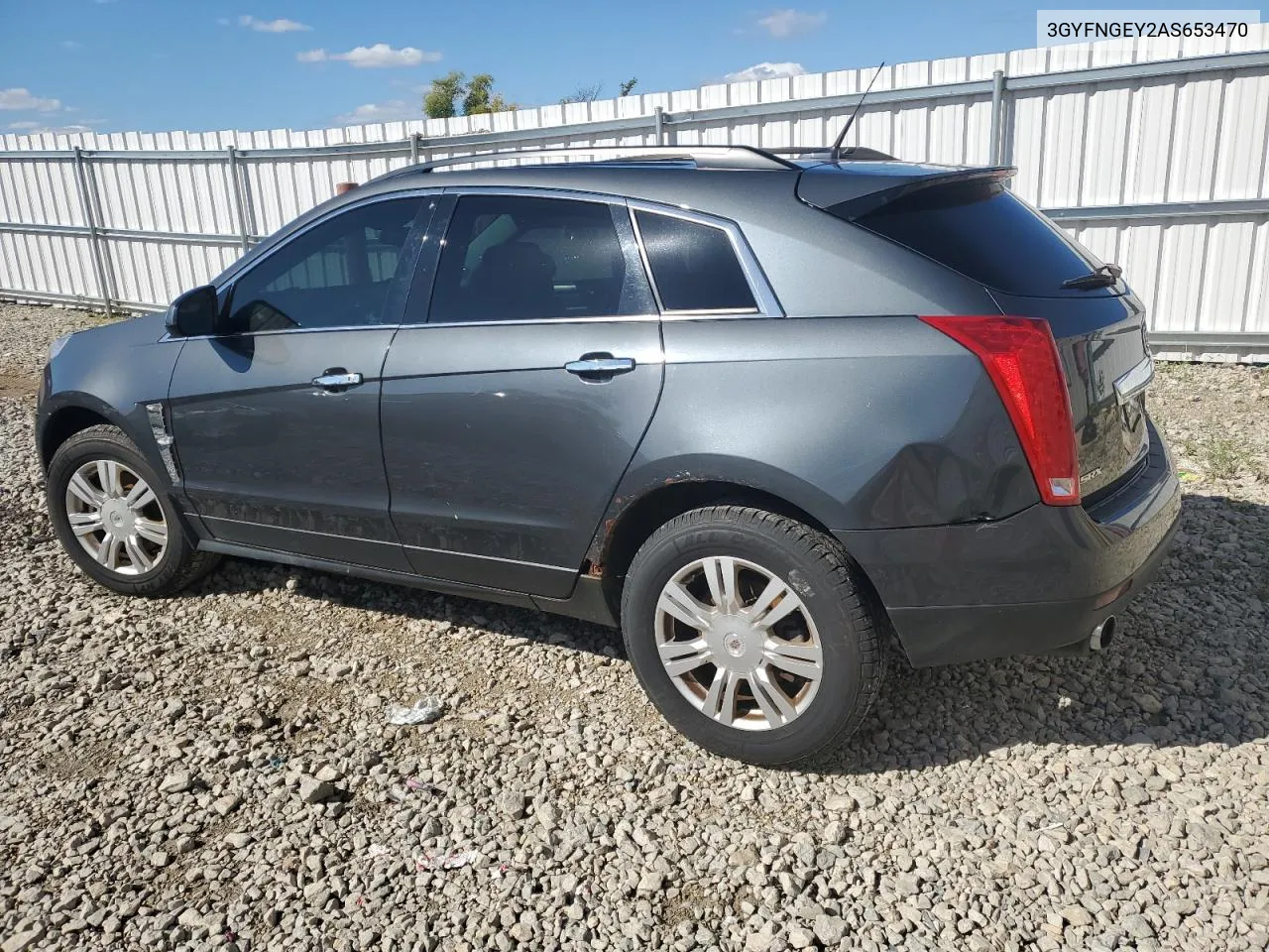 2010 Cadillac Srx VIN: 3GYFNGEY2AS653470 Lot: 72358694