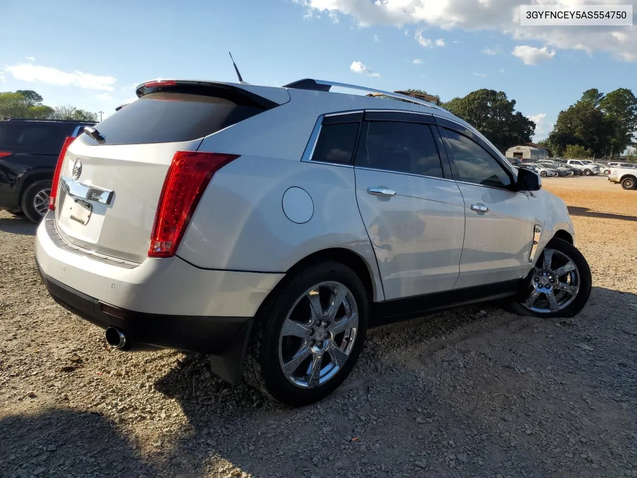 2010 Cadillac Srx Premium Collection VIN: 3GYFNCEY5AS554750 Lot: 72468644