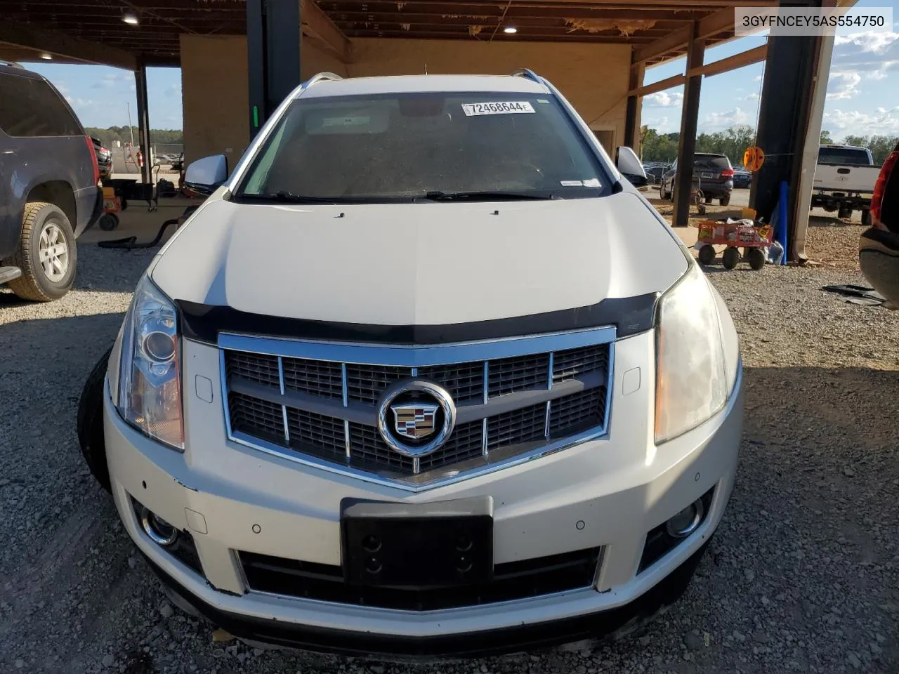 2010 Cadillac Srx Premium Collection VIN: 3GYFNCEY5AS554750 Lot: 72468644