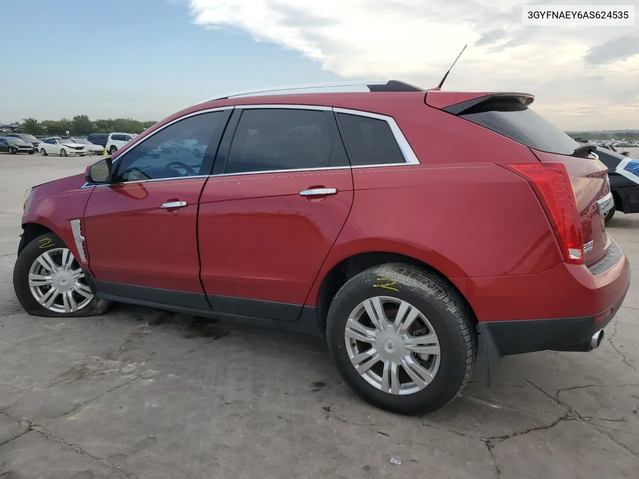 3GYFNAEY6AS624535 2010 Cadillac Srx Luxury Collection