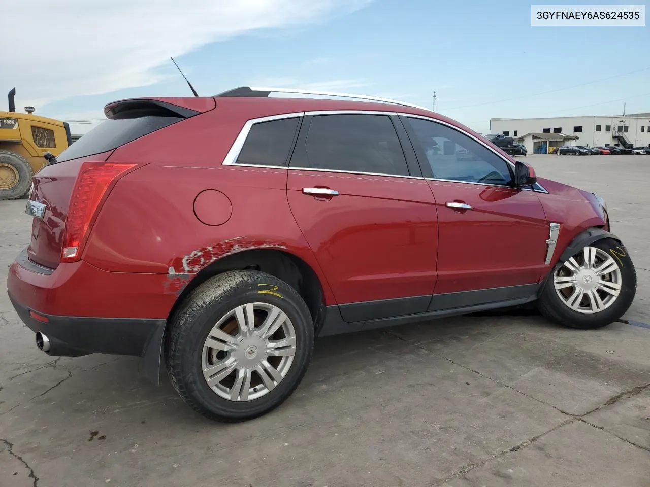 2010 Cadillac Srx Luxury Collection VIN: 3GYFNAEY6AS624535 Lot: 72852874